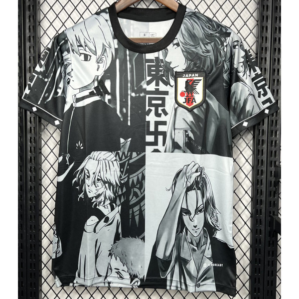 2024 Japan Black Grey Special Edition Fans Soccer Jersey (黑灰东京)