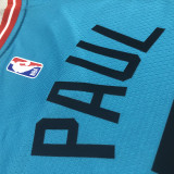 SUNS Paul #3 Blue Top Quality Hot Pressing NBA Jersey