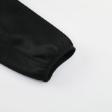 24-25 BAR Black Hoodie Jacket Tracksuit #01