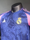 23-24 RMA Blue Purple Special Edition Player Version Soccer Jersey 蓝紫龙