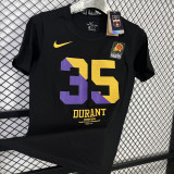 T141 SUNS DURANT #35 Black High Quality Casual T-Shirt