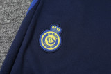 25-26 AL-Nassr Royal blue Polo Tracksuit