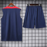 24-25 PSG Royal blue Tank top and shorts suit