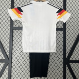 1990 Germany Home Kids Retro Soccer Jersey