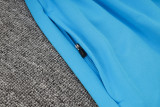 24-25 Man City Light blue Half Pull Tracksuit (半拉链)