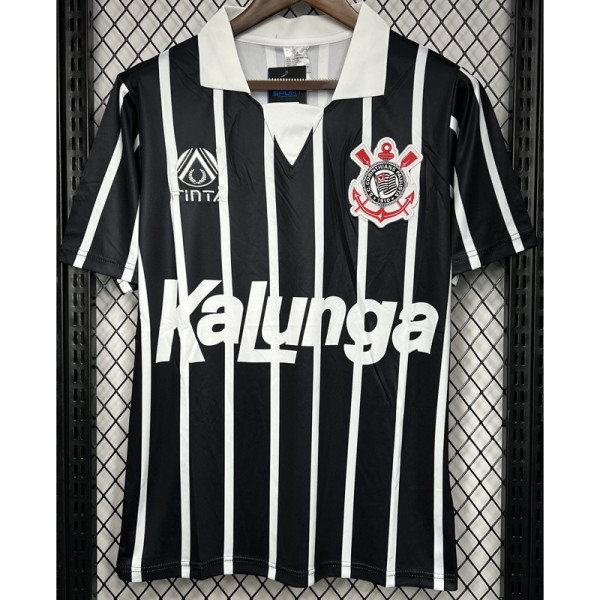 1990 Corinthians Away Retro Soccer Jersey