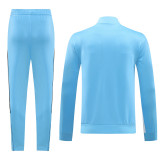 2024 AD Light blue Jacket Tracksuit #AJ20