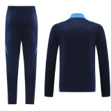 2024 AD Royal Blue Jacket Tracksuit #AJ18