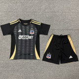 25-26 Colo-Colo Away Kids Soccer Jersey