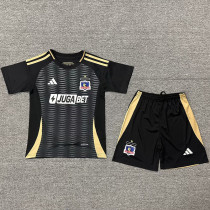 25-26 Colo-Colo Away Kids Soccer Jersey