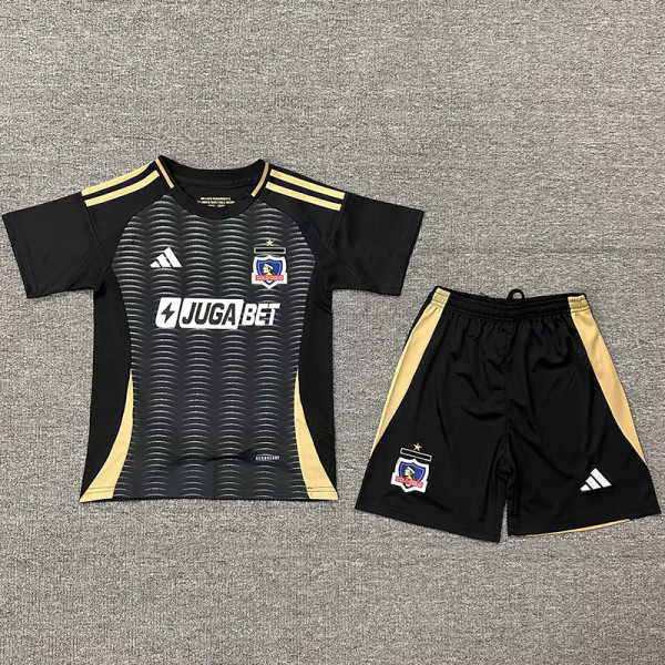 25-26 Colo-Colo Away Kids Soccer Jersey