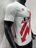 24-25 Rayo Vallecano Home Player Version Soccer Jersey