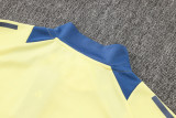 24-25 Ajax Light Yellow Jacket Tracksuit #A769