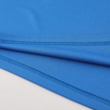 2024 NK Fancy Blue Training Short Suit #ND05