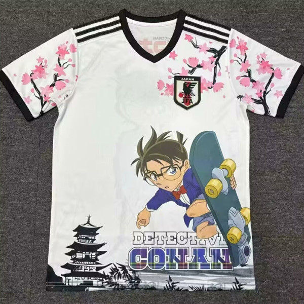 25-26 Japan Blue Special Edition Fans Soccer Jersey *柯南D