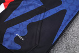 24-25 Man Utd Red blue Hoodie Tracksuit (卫衣套装)