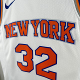 KNICKS TOWNS #32 White Top Quality Hot Pressing NBA Jersey