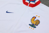 24-25 France White Jacket Tracksuit