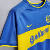 1999-2000 Boca Juniors Home Retro Soccer Jersey