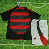 25-26 Flamengo Home Kids Soccer Jersey