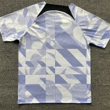 23-24 Club America Blue White Training shirts