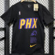 T110 SUNS PHX Black High Quality Casual T-Shirt