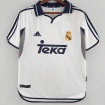 2000-2001 RMA Home Retro Soccer Jersey