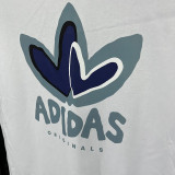 T268 三叶草 White High Quality Casual T-Shirt