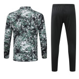 24-25 Man Utd Green Half Pull Tracksuit (半拉链)