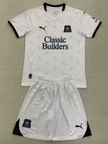 24-25 Plymouth Away Kids Soccer Jersey
