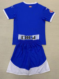 24-25 Alaves Home Kids Soccer Jersey