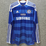 2011-2012 CHE Home Retro Long Sleeve Soccer Jersey(带决赛字) (长袖)