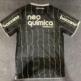 2011-2012 Corinthians Black Retro Soccer Jersey