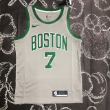 CELTICS BROWN #7 Gray Top Quality Hot Pressing NBA Jersey