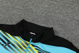 2024 JOM Lake Blue Half Pull Tracksuit #810(半拉链)