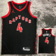 22-23 RAPTORS BARNES #4 Black red Top Quality Hot Pressing NBA Jersey (Trapeze Edition)