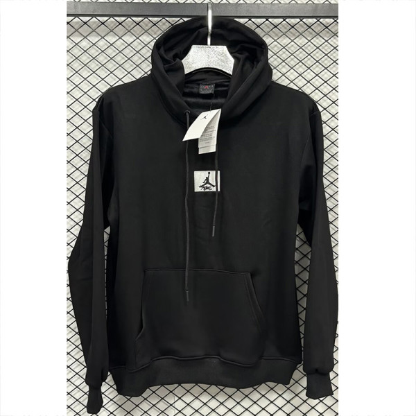 2024 Jordan Black Hoody #E1黑标(刺绣加绒)