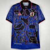 2023 Japan Blue Cartoon Tokusatsu Edition Fans Soccer Jersey (特摄版)