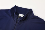 24-25 Al-Nassr Royal blue Jacket Tracksuit #01