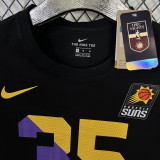 T141 SUNS DURANT #35 Black High Quality Casual T-Shirt