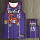 Raptors CARTER #15 Purple Retro Top Quality Hot Pressing NBA Jersey