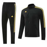 2024 AD Black Jacket Tracksuit #AJ20
