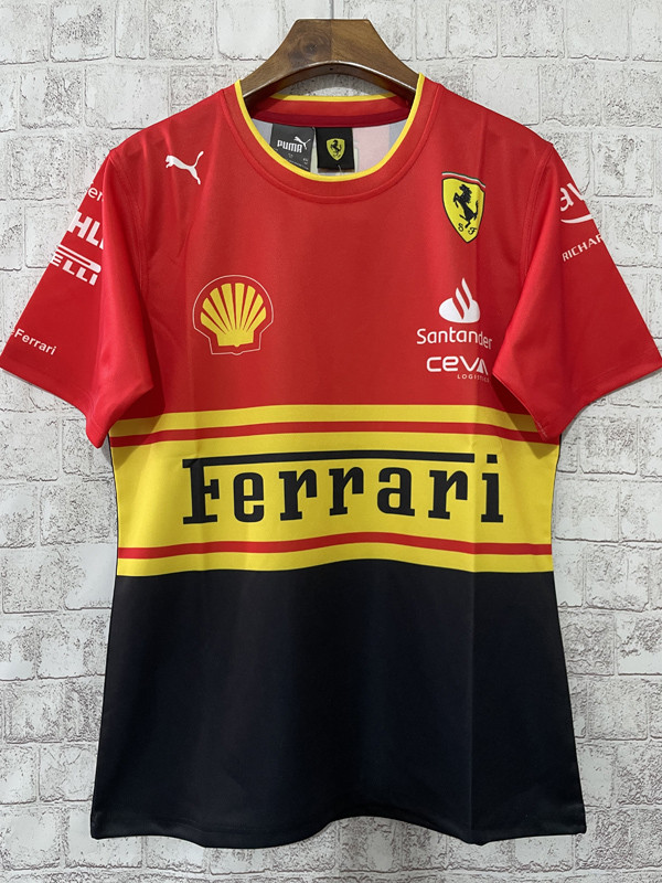 2024 F1 Ferrari Red Special Edition Racing Suit (圆领)