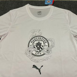 2024 Man City White Special Edition Training Shirts (白龙标)