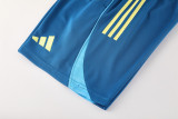 2025 AD09 Dark blue Training Short Suit