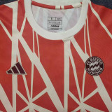 24-25 Bayern Orange Red Training Shirts