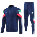 2025 AD Royal blue Jacket Tracksuit #2308