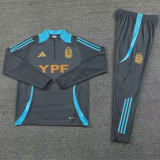 24-25 Argentina Grey Half Pull Tracksuit (半拉链)