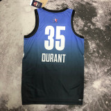 2023 ALL STAR DURANT #35 Blue Top Quality Hot Pressing NBA Jersey (全明星)
