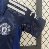 24-25 Man Utd Away Kids Soccer Jersey
